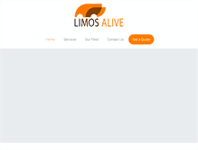 Tablet Screenshot of limosalive.com